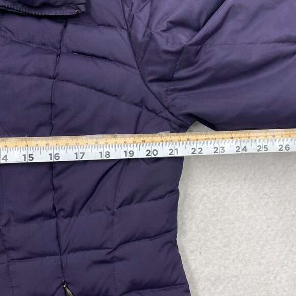 Calvin Klein Down Puffer Hooded Jacket Coat Women's Large Removable Hood - Picture 4 of 9